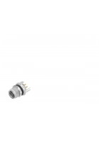 86 6618 1120 00008 M8 female panel mount connector